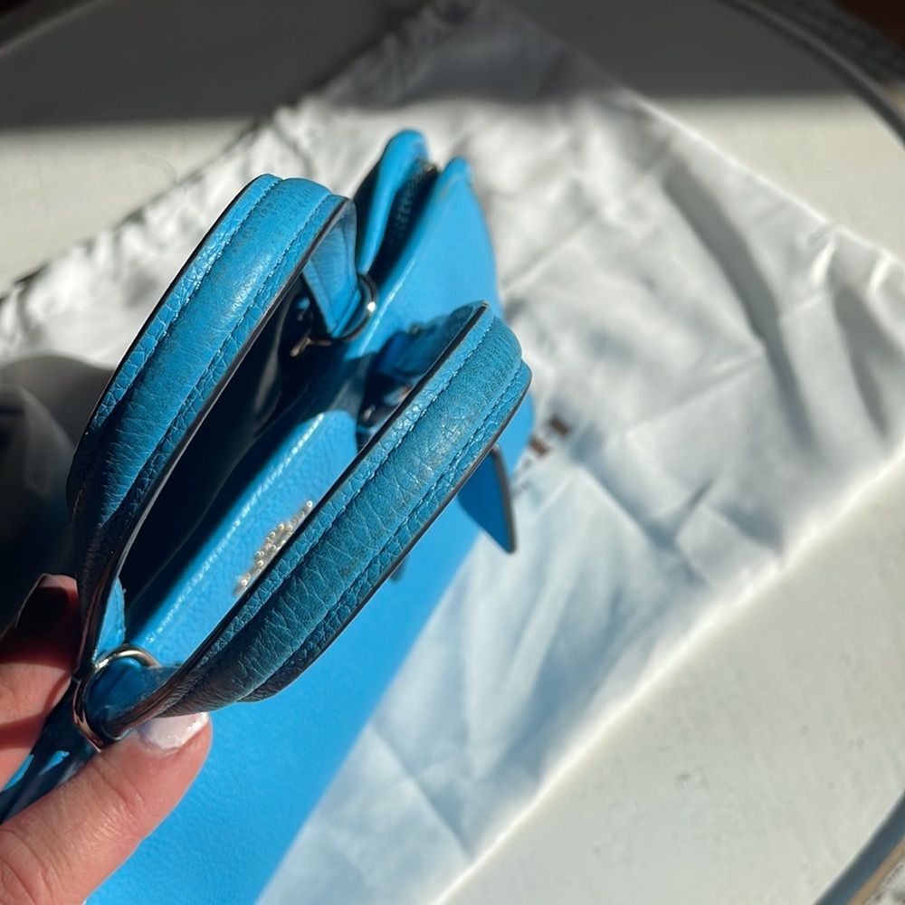 Coach very gently used. Beautiful condition! Silver hardware. - Picture 7 of 11